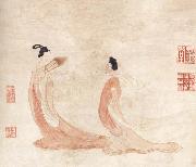 Wen Zhengming DETAIL:Xiang River Ladies